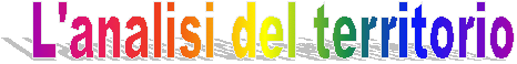 L'analisi del territorio