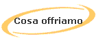 Cosa offriamo
