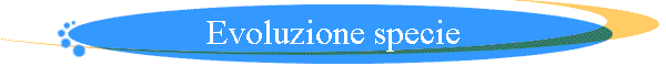 Evoluzione specie