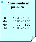 ricevimentopubblico