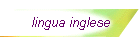 lingua inglese